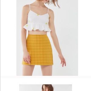 Urban Outfitters Gretchen Plaid Skirt.